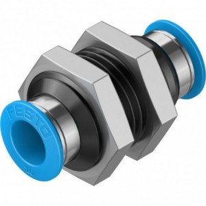 10MM PUSH-IN Bulkhead Connector