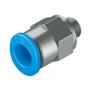 5MM PUSH-IN Fitting Male Thread M5