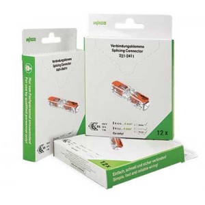 Wago 221 Inline Splicing Connector 0.2-4MM2 /12