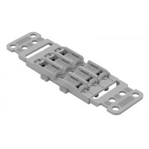 3-Way Wago 221 Inline Mounting Carrier with Strain Relief
