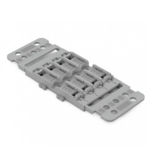 4-Way Wago 221 Inline Mounting Carrier with Strain Relief