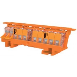 Mounting Carrier For 2/3/5 Way Wago 221 6MM2 Connectors