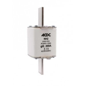 SIZE 2 DIN FUSE 200A 120kA 500V