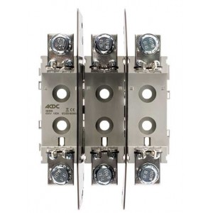 Size 00 3 Pole DIN Fuse Base 660V