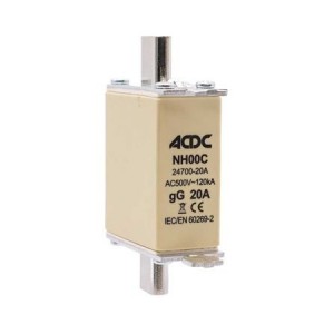 SIZE C00 DIN FUSE 20A 120kA 500V