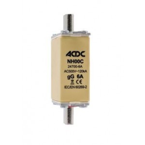 SIZA C00 DIN FUSE 6A 120kA 500V