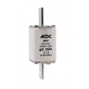 Size 1 DIN Fuse 250A 120kA 500V