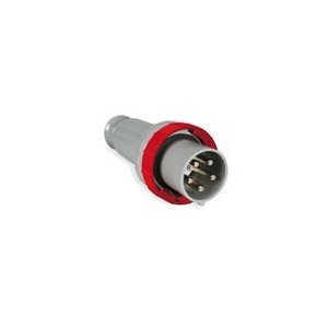125A 400V 6H 3P+E Male Plug IP67