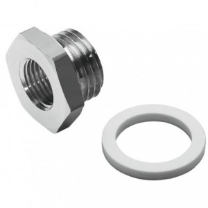 Reducing Nipple Female 1/8 Inch to Male 1/4 Inch