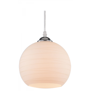 230V 60W E27 Pendant Light Frosted Glass Dia. 150MM