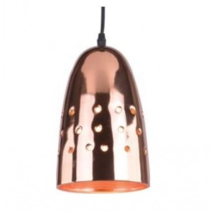 230VAC 100W 1XE27 Copper Pendant 150MM