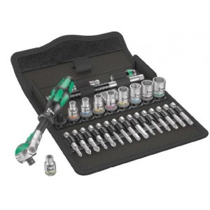 Wera 8100 Sa 6 Zyklop Speed Ratchet Set 28 Piece