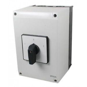 63A 3P Enclosed Changeover Switch IP56