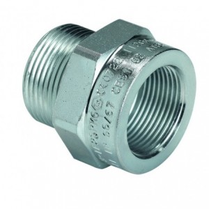 ATEX Adaptor Galvanised Steel PG29 to M32
