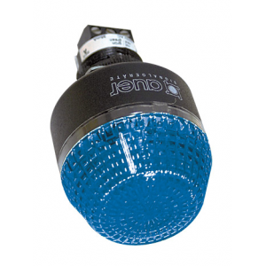 230VAC 45mm Blue Beacon Steady/Flashing IP65