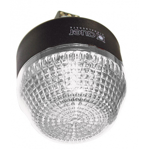 230VAC 65mm CLEAR BEACON STEADY/FLASHING IP65