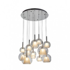 230V 15X20W G4 Pendant Clear Glass