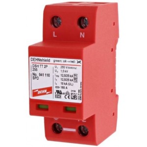 DEHNSHIELD d TT 1PH+N Lightning and Surge Protector Class 1 &amp; 2