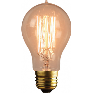 Globe Type Carbon Filament Lamp E27 110-240V 60W