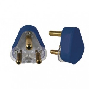 15A Blue Standard Plug Top