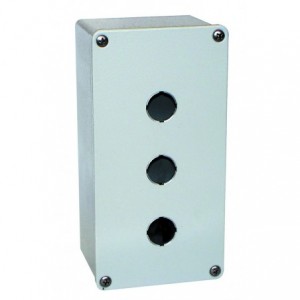 3 x 30mm Hole Aluminium Enclosure IP65