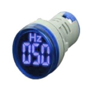 Blue LED Frequency Display 50-450VAC 28mm Round Face