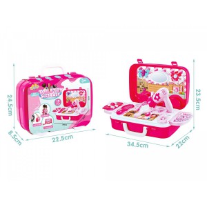 Jeronimo - Beauty Suitcase Set -New Pink