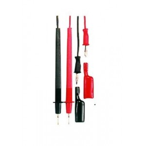 Test Probes and Clips Pair (Red and Black)