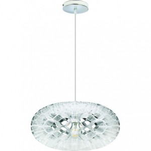 60W E27 Acrylic Pendant Light Fitting 350mm Diameter