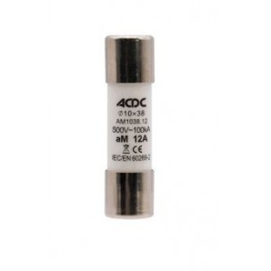 12A 10x38mm MOTOR FUSE 100kA 690V