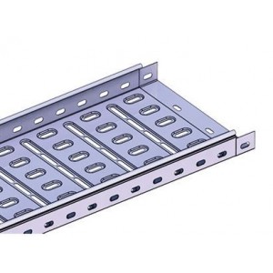 Galv Mild Steel Tray 200mm (W) x 50mm (H) x 50mm (B) / 3m
