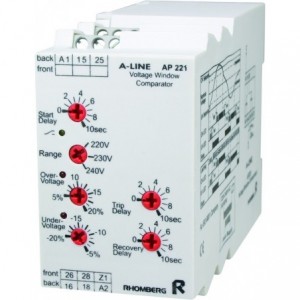 400VAC DP Voltage Window Comparator 1PH 2C/O