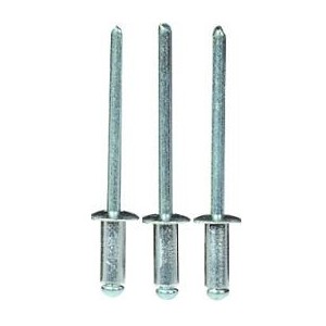 Aluminium Rivets 3.2mm Dia x 10mm Pack of 100