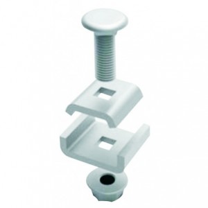 Clamp Set With Nut And Bolt For 4MM Wire Mesh - Pack of 50