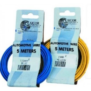 1.00MM Black Automotive Wire - 5 Metres