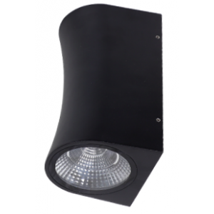 2x10W 230VAC 3CCT LED Up/Down Light - Black
