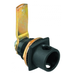 Padlockable Dinlock 25x23mm with 6mm Square Key