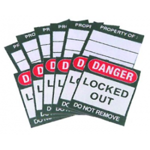 Labels: Danger Locked Out /6