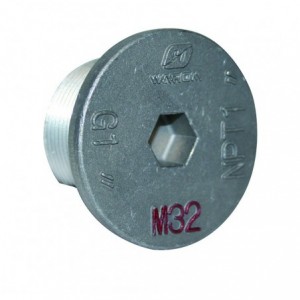 40mm Ex-Proof Stopper Plug - 20mm Long