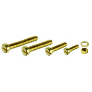 Brass Machine Screws Cheese Head M5 x 40 /30