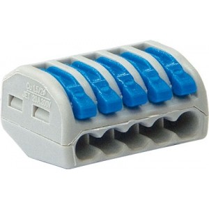 Closed Push Wire Lever Lock Connectors 0.5-4mm 20-Pack