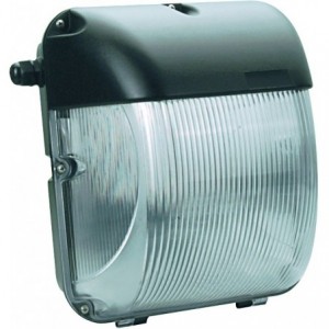 Industrial Bulkhead with Aluminium and PC Cover for E27 Empty