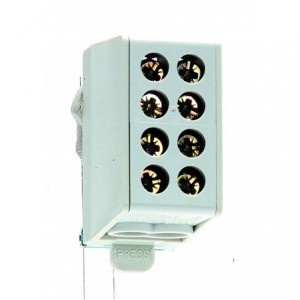 80A 400V Distribution Block 1x25/3x25mm2