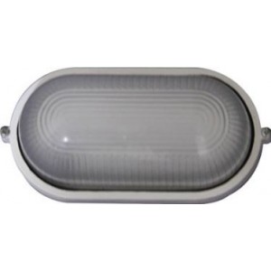 White LED Bulkhead 12W 230VAC 6000K IP54 283X162X140MM