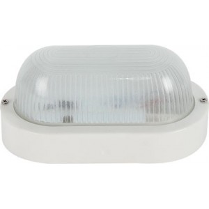 9W White LED Plastic Bulkhead 6000K 250x120mm IP54