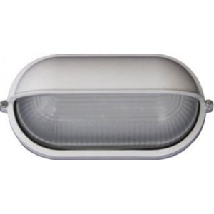 12W White LED Eyelid Bulkhead 6000K (283x162x140mm)