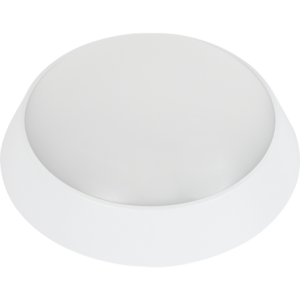 170-265VAC LED 12W Plastic White Bulkhead CCT(3000-4200-6000