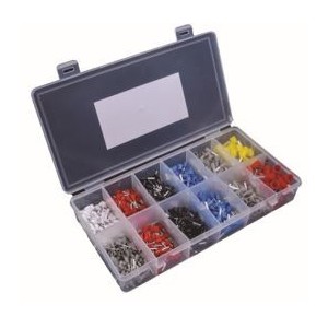 1200pc BOOT LACE FERRULES KIT 0.5-10MM