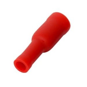 1.5mm Red Insulated Female Bullet Lug - Pack of 20