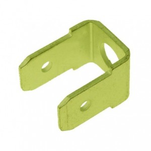 Male Brass Non-Insulated Terminal 6.3 x 0.8 / 100